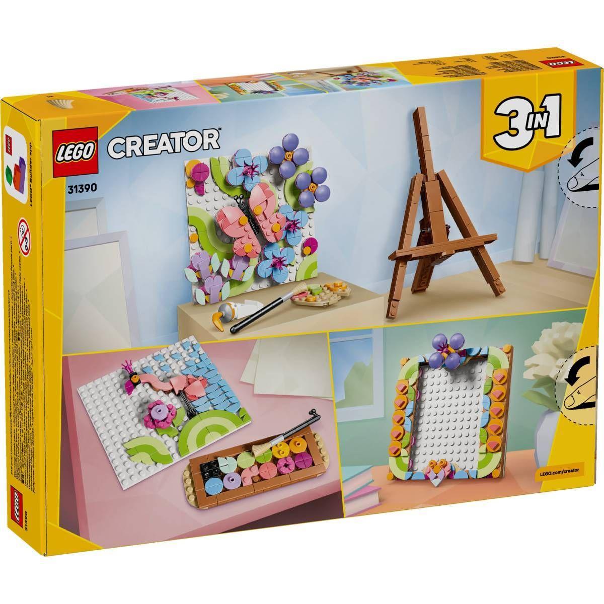 LEGO 31390 Creator Quadro de Decoração com Arte Floral (8+ anos - 348 peças) — miniatura 4