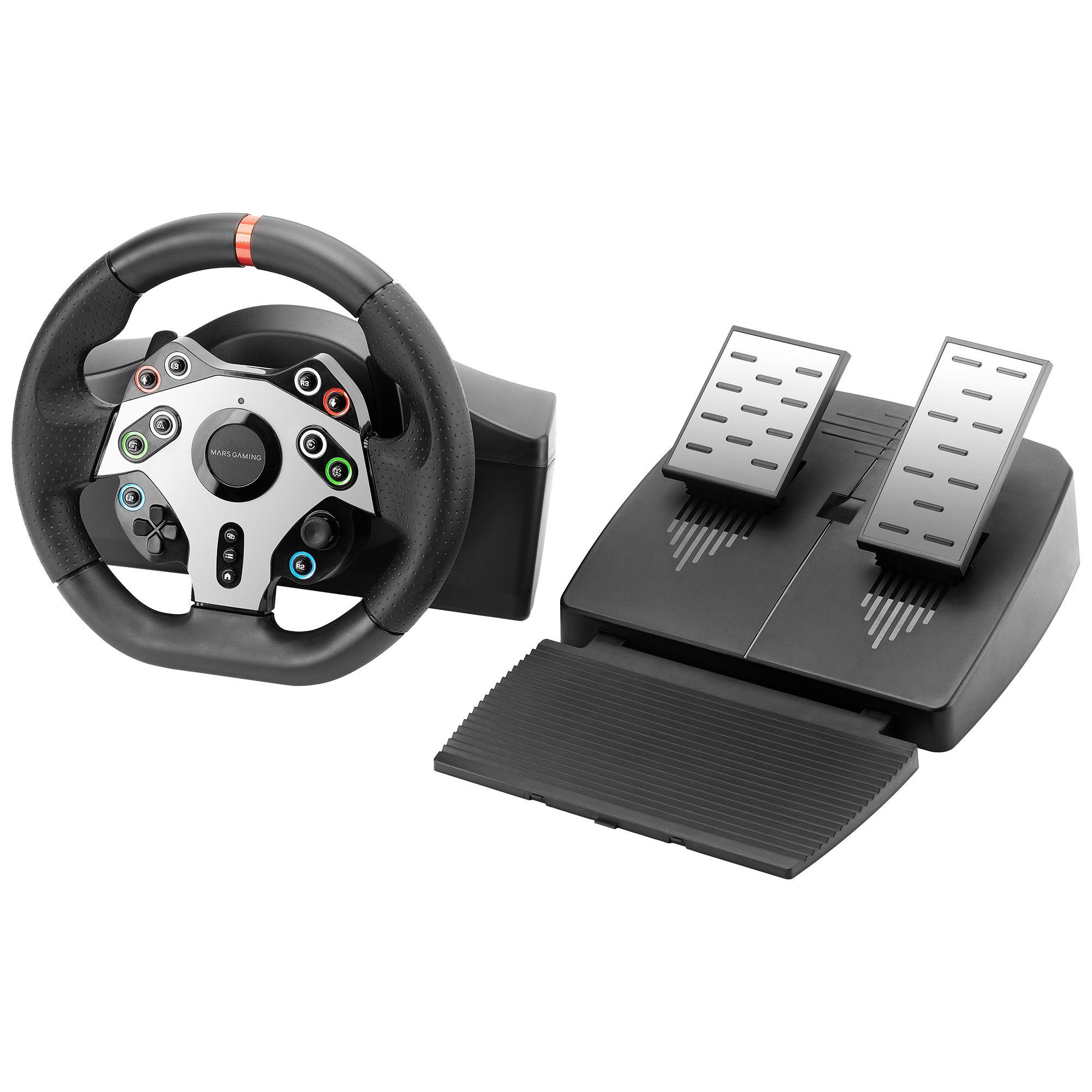 Volante com Pedais MARS GAMING MWH-RSXTWO (Preto)