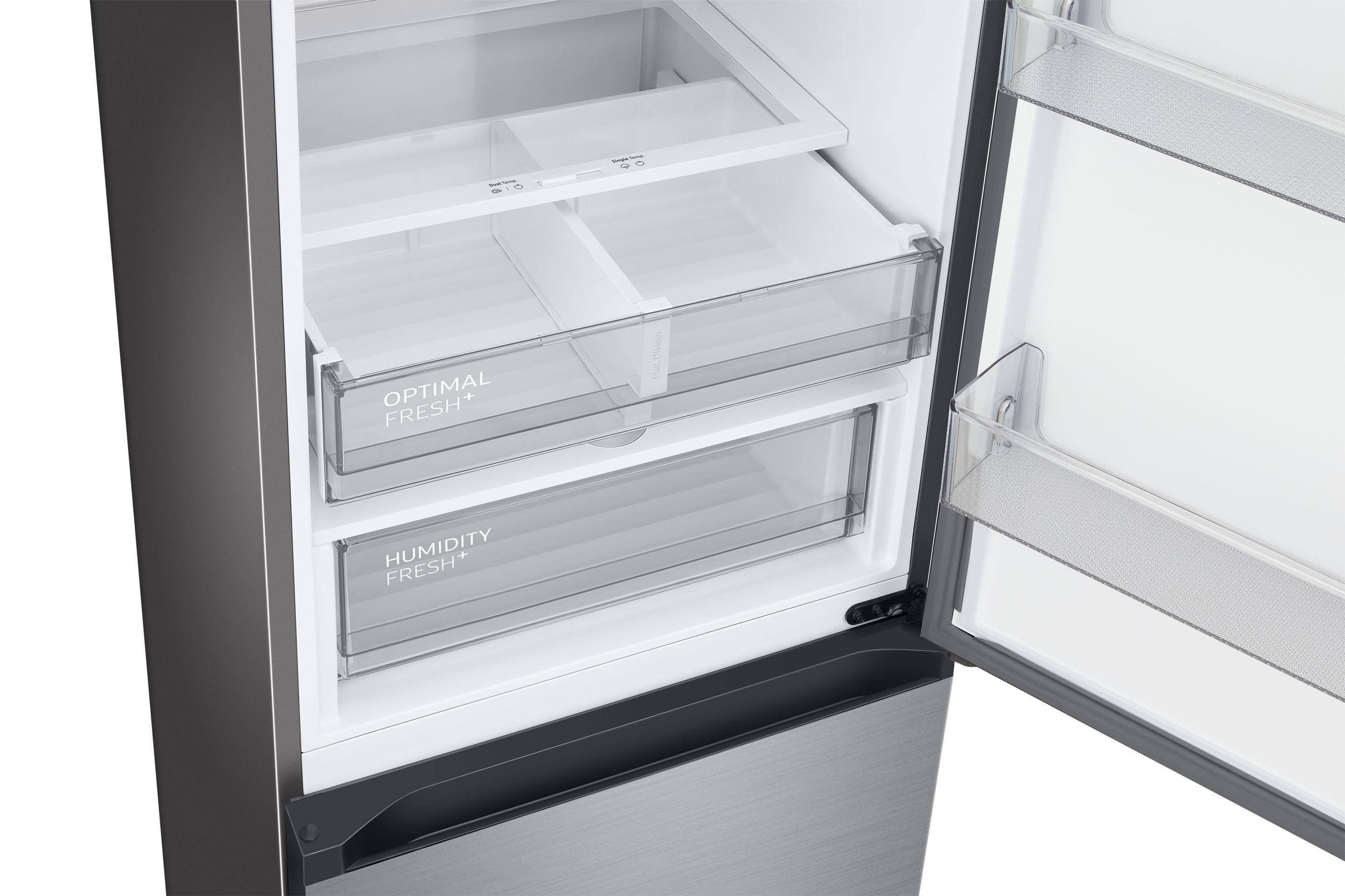 Frigorífico Combinado Independente SAMSUNG RB38C7B6AS9/EF (387 l - 203x59,5x65,8 cm - 60 cm - Inox) — miniatura 3