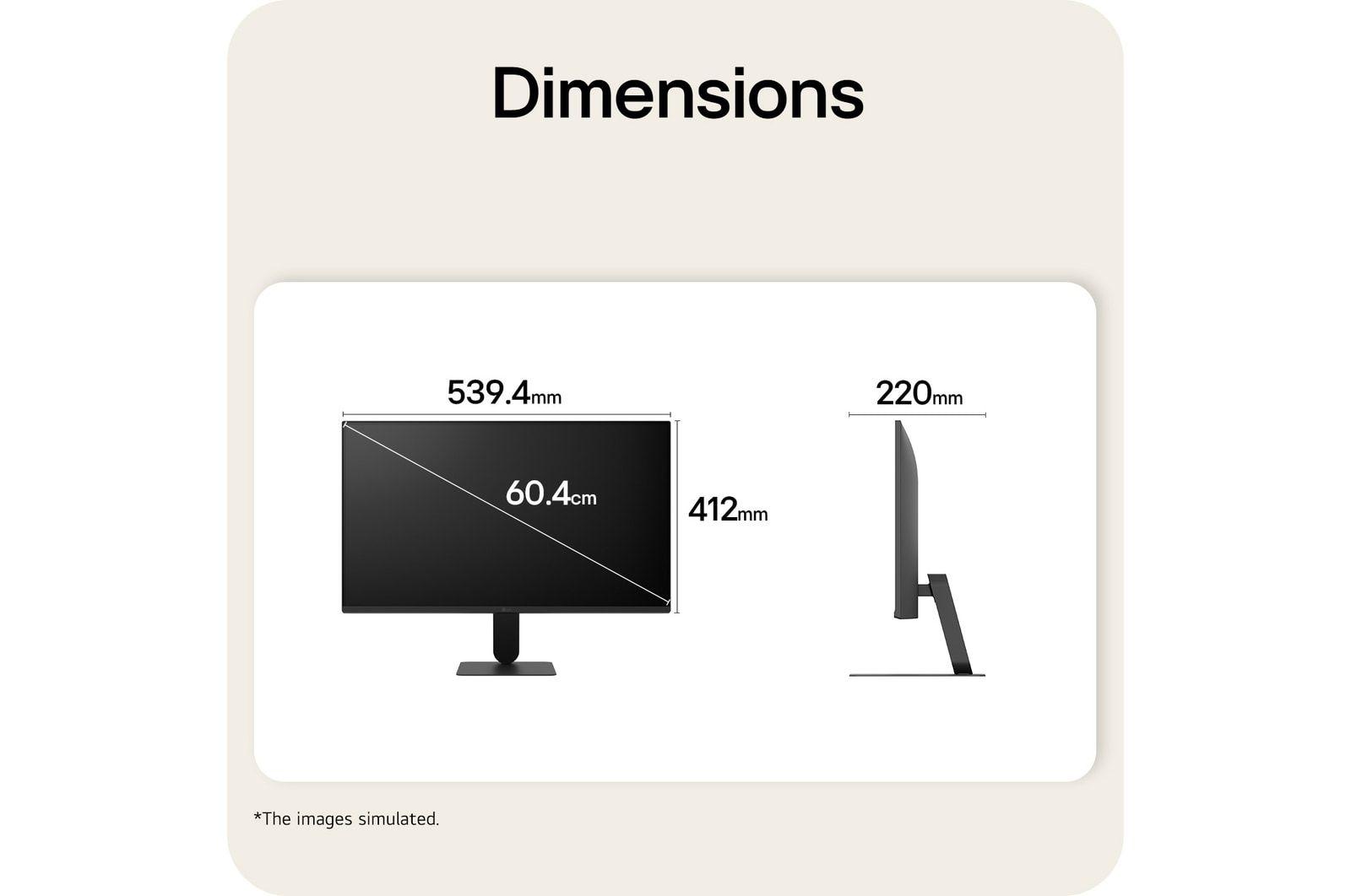 Monitor LG 24U411B-B (23,8" - IPS - 144 Hz - Preto) — miniatura 9