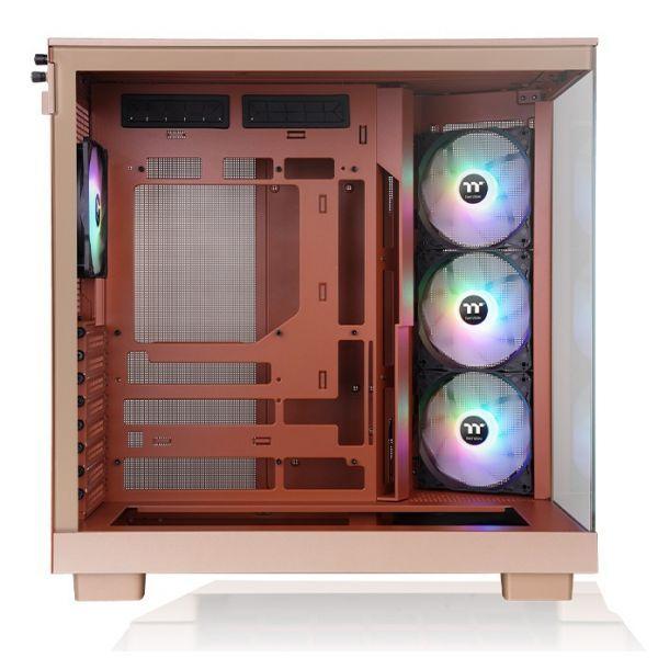 Caixa PC THERMALTAKE View 380 XL TG ARGB (ATX, micro ATX, Mini-ITX - PS2 - 2.5" - Areia) — miniatura 3