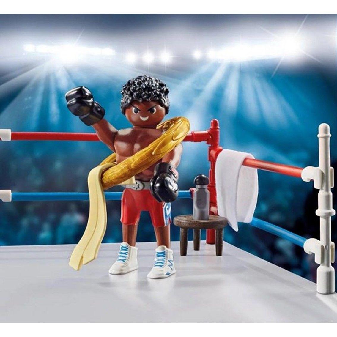 Conjunto de Boxe PLAYMOBIL Special Plus 70879 Boxador Campeão (Special Plus - 4 anos - Multicor)