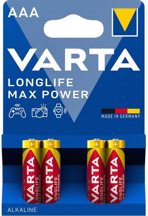 Pilhas Alcalinas VARTA Longlife Max Power AAA (Vermelho) — miniatura 3
