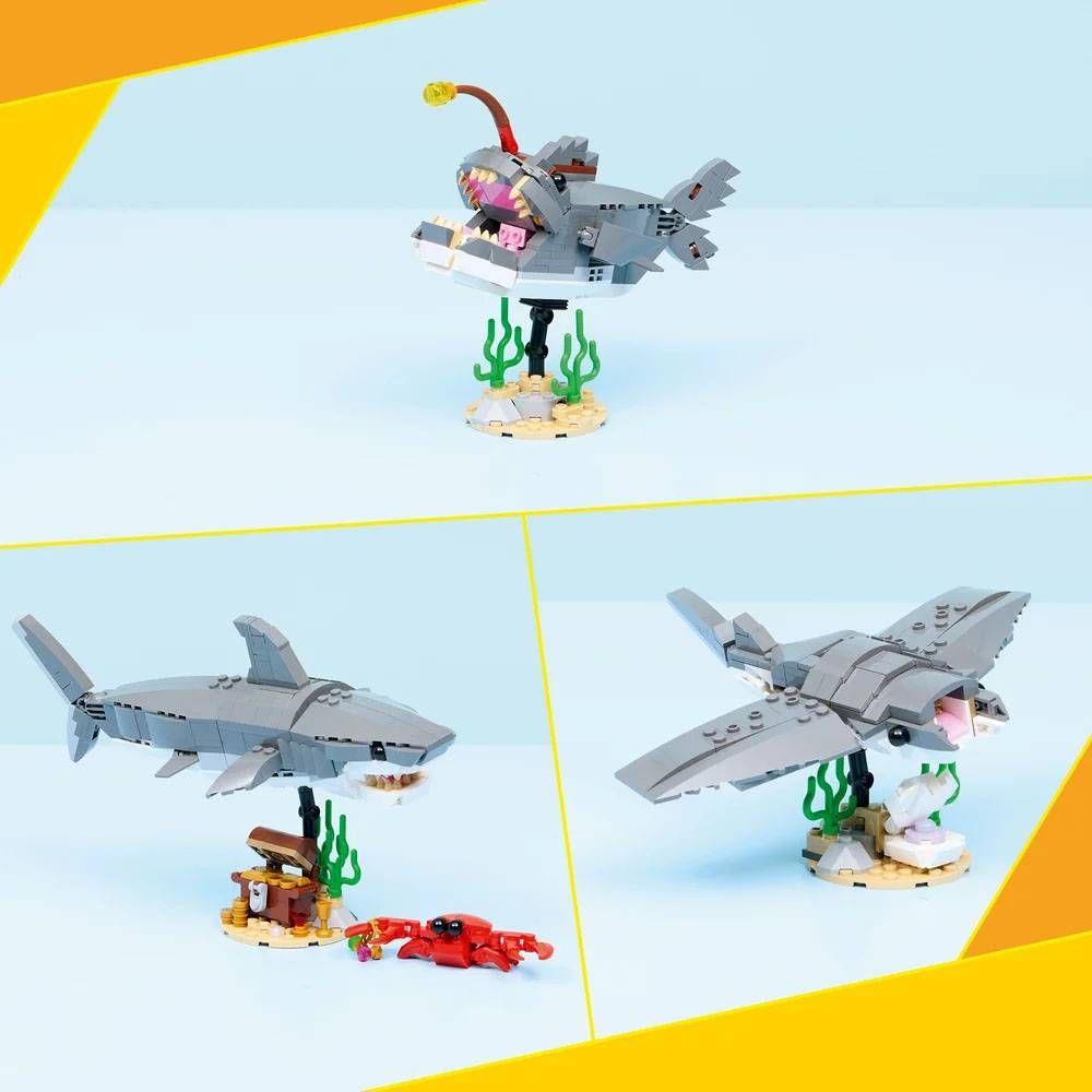 LEGO 31381 Creator Tubarão Feroz Com Baú do Tesouro (8+ anos - 379 peças) — miniatura 6