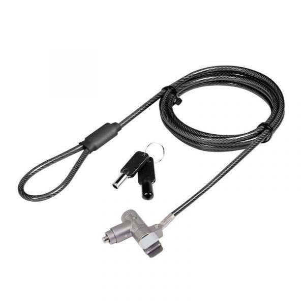 Cadeado para Portátil LOGILINK NBS015 (Cabo de Aço 2 m)