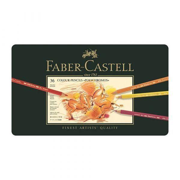 Conjunto de Lápis de Cor FABER-CASTELL Polychromos (Multicor)