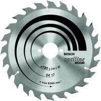 Disco de Serra Circular BOSCH Optiline Wood (Madeira)