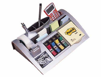 Organizador de Secretária POST-IT C50 (Poliestireno - Prateado) — miniatura 3