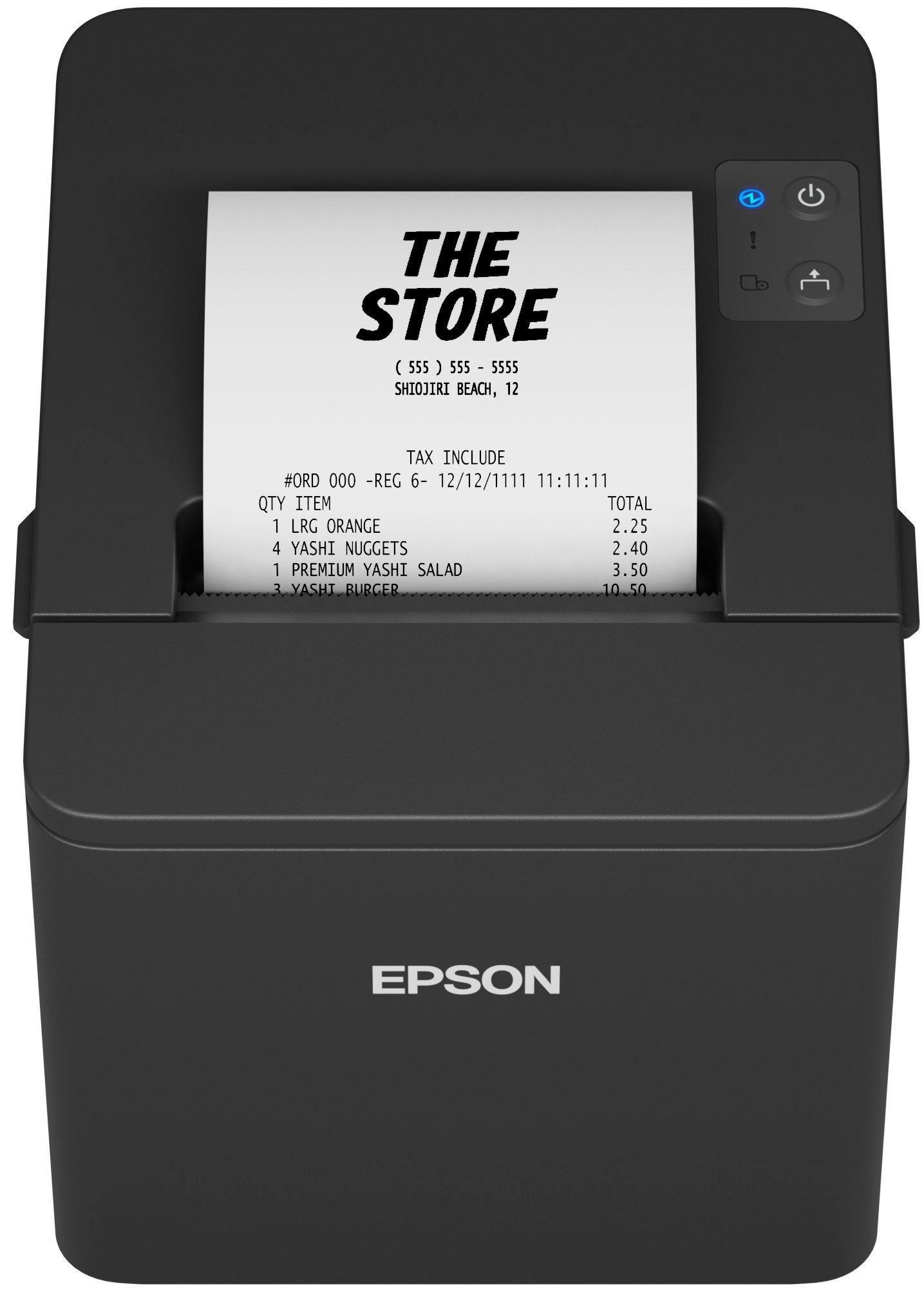 Impressora Térmica de Talões EPSON TM-T20IV-101 (AC - Com fios - Preto)