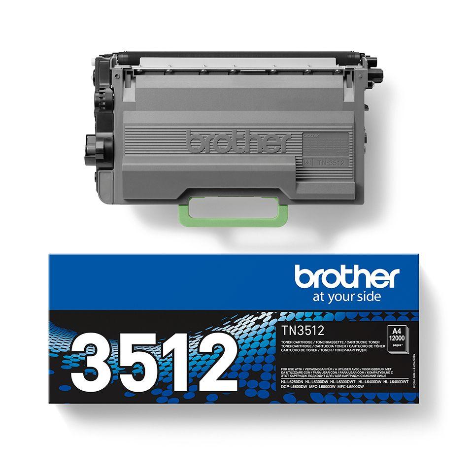 Toner BROTHER TN-3512 (12000 páginas - Preto), miniatura 2