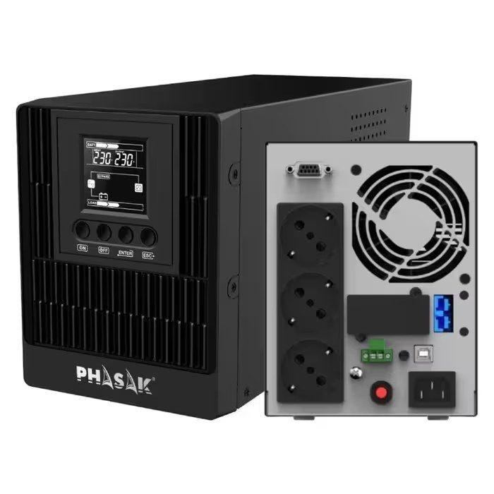 UPS Online PHASAK PH-9210 (Cabo de alimentação de energia - AC - Bege) — miniatura 4