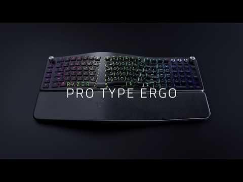Teclado RAZER Pro Type Ergo (Inglês - Teclas tesoura - Tamanho completo - Preto) — miniatura 2