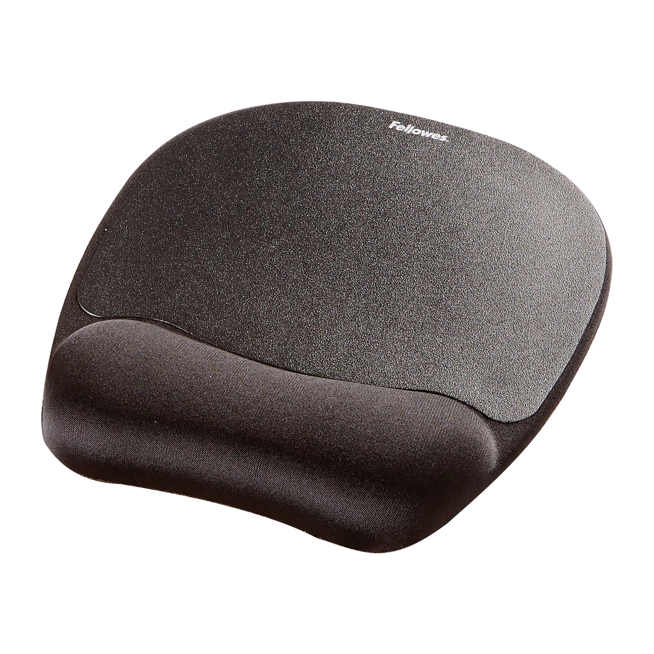 Tapete de Rato FELLOWES 9176501 (Tecido, Espuma de memória - 2,54 cm - Preto)