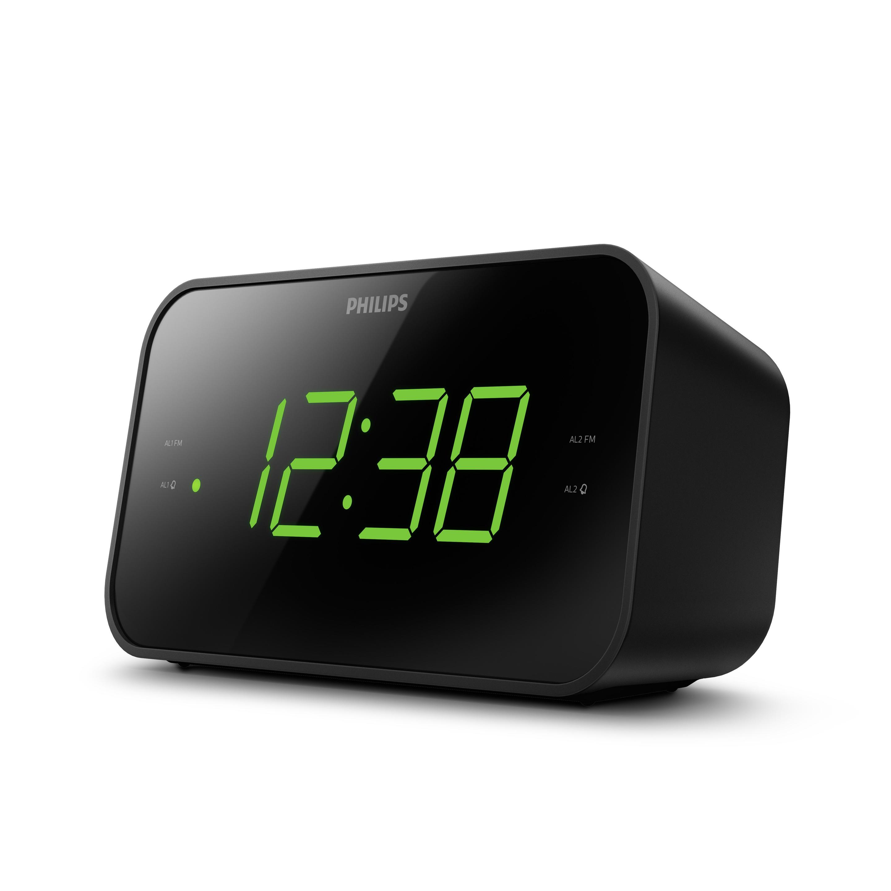 Rádio Despertador PHILIPS TAR3306/12 (3 W - Preto) — miniatura 4