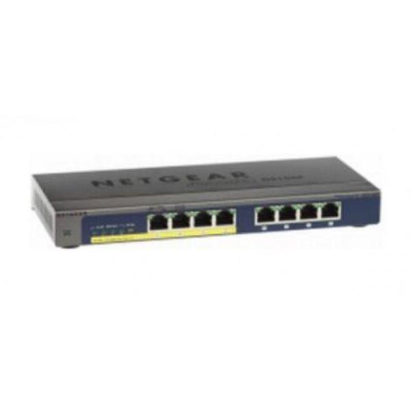 Switch NETGEAR GS108PP (Gigabit Ethernet - 192 KB - 16 Gbit/s - Preto) — miniatura 2