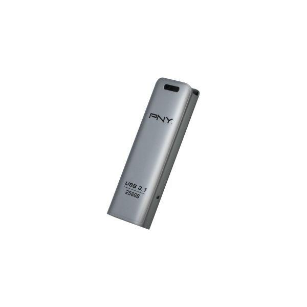 Pen USB PNY FD256ESTEEL31G-EF (USB Tipo A - USB 3.2 Gen 1 - Deslizante - Inox)