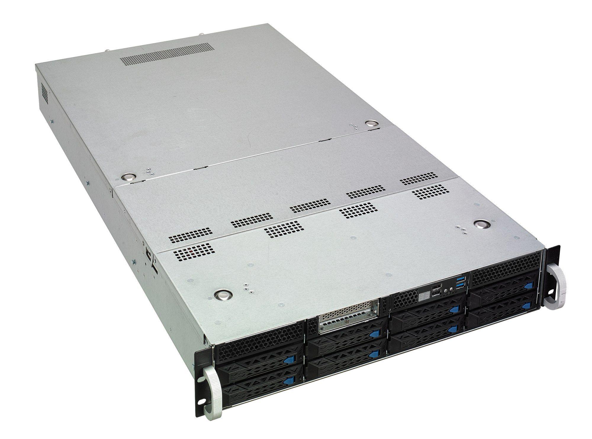 Servidor Rack ASUS ESC4000 G4 (Intel Xeon Scalable - Aspeed AST2500 - DDR4-SDRAM - Preto/Prateado), miniatura 3