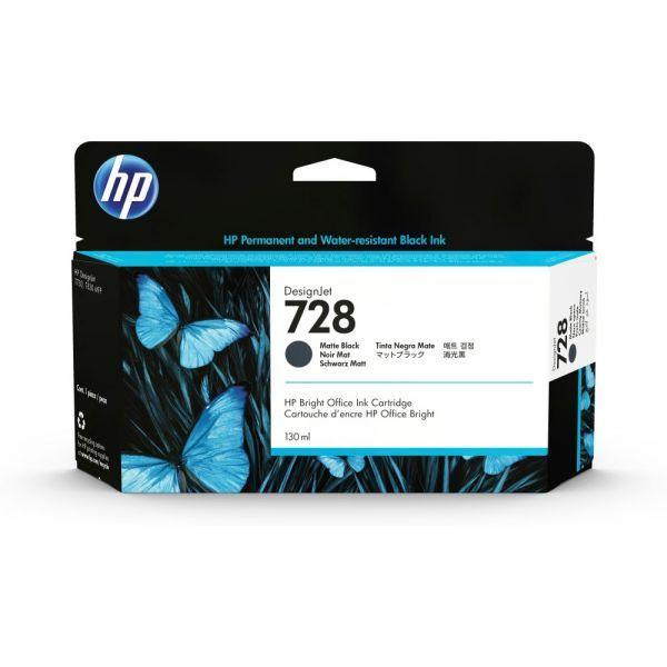 Tinteiro HP 728 (Preto Mate), miniatura 3