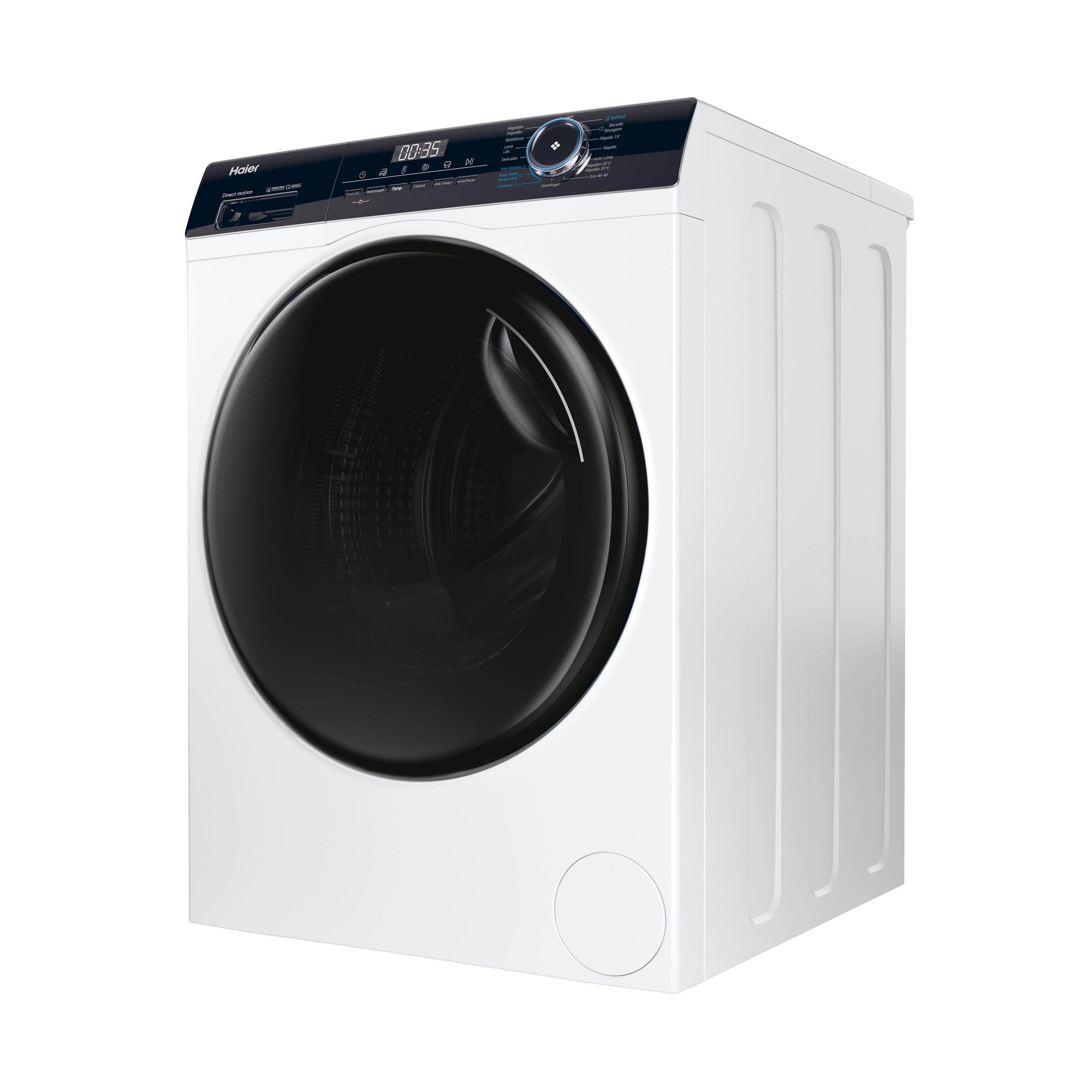 Máquina de Lavar e Secar Roupa Independente HAIER HWD90B14939IB (B - 9 kg - 6 kg - Branco) — miniatura 4