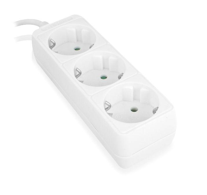 Régua de Tomadas EWENT EW3958 (1,5 m - Tipo F - Branco) — miniatura 3
