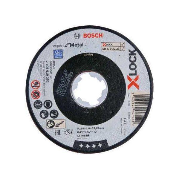 Disco de Corte para Metal BOSCH 2608619252 (115 mm)