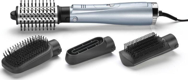 Escova Modeladora de Ar Quente BABYLISS AS774E (Plástico - Cinzento/Prateado)