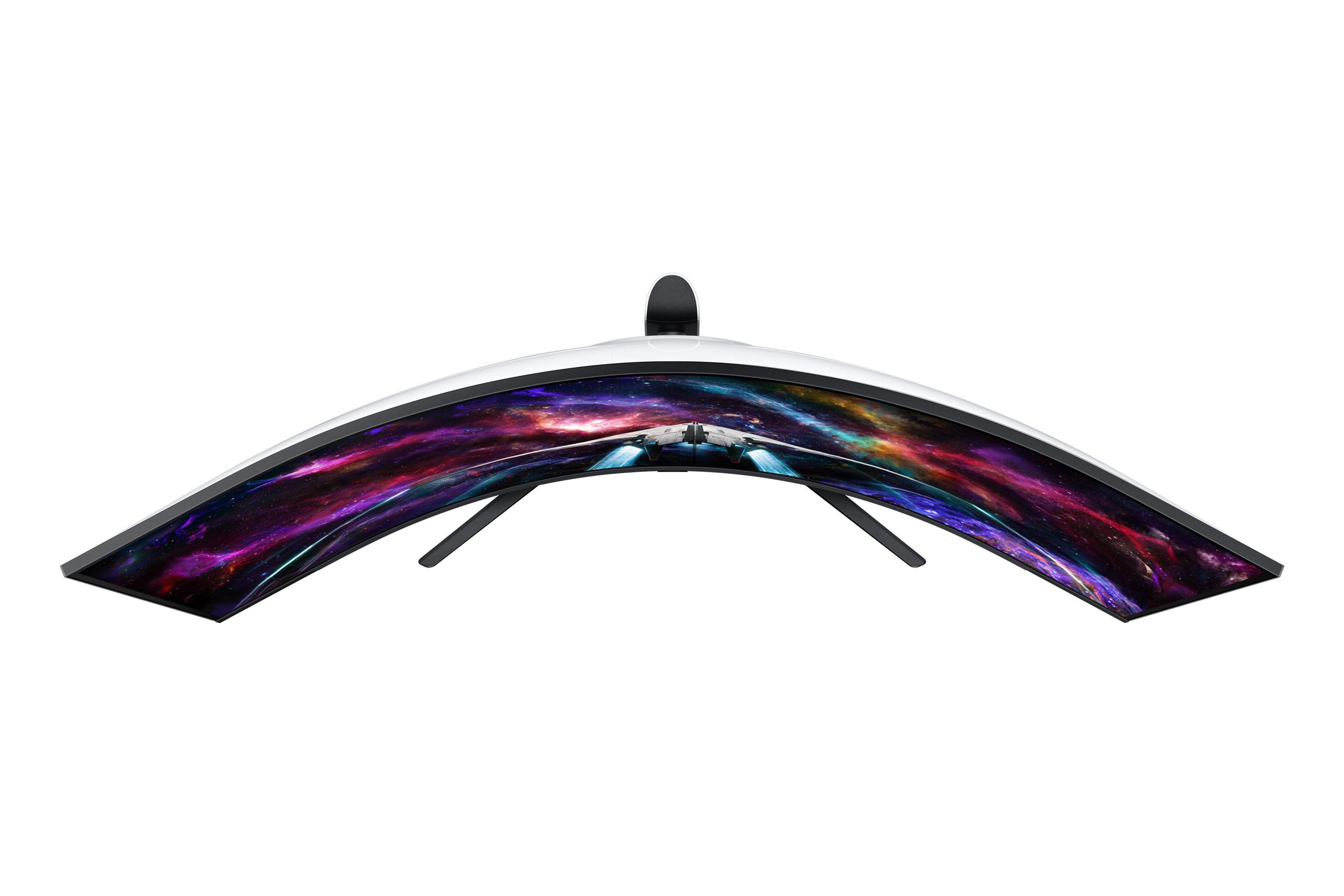 Monitor SAMSUNG Odyssey Neo G9 G95NC (57" - VA - 240 Hz - Preto e Branco) — miniatura 7