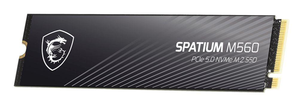 SSD MSI SPATIUM M560 (1 TB - M.2 2280 - PCI Express 5.0 NVMe)