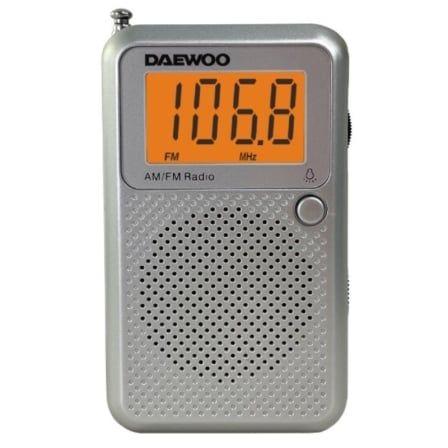 Rádio Portátil DAEWOO DW1115 (3,5 mm - Cinzento)