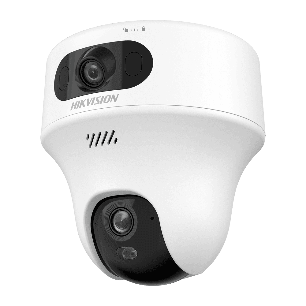 Câmara de Vigilância IP PT HIKVISION DS-2CFWQ6-D(2.8+4mm) (6 Mpx - Wi-Fi IEEE 802.11b/g/n)