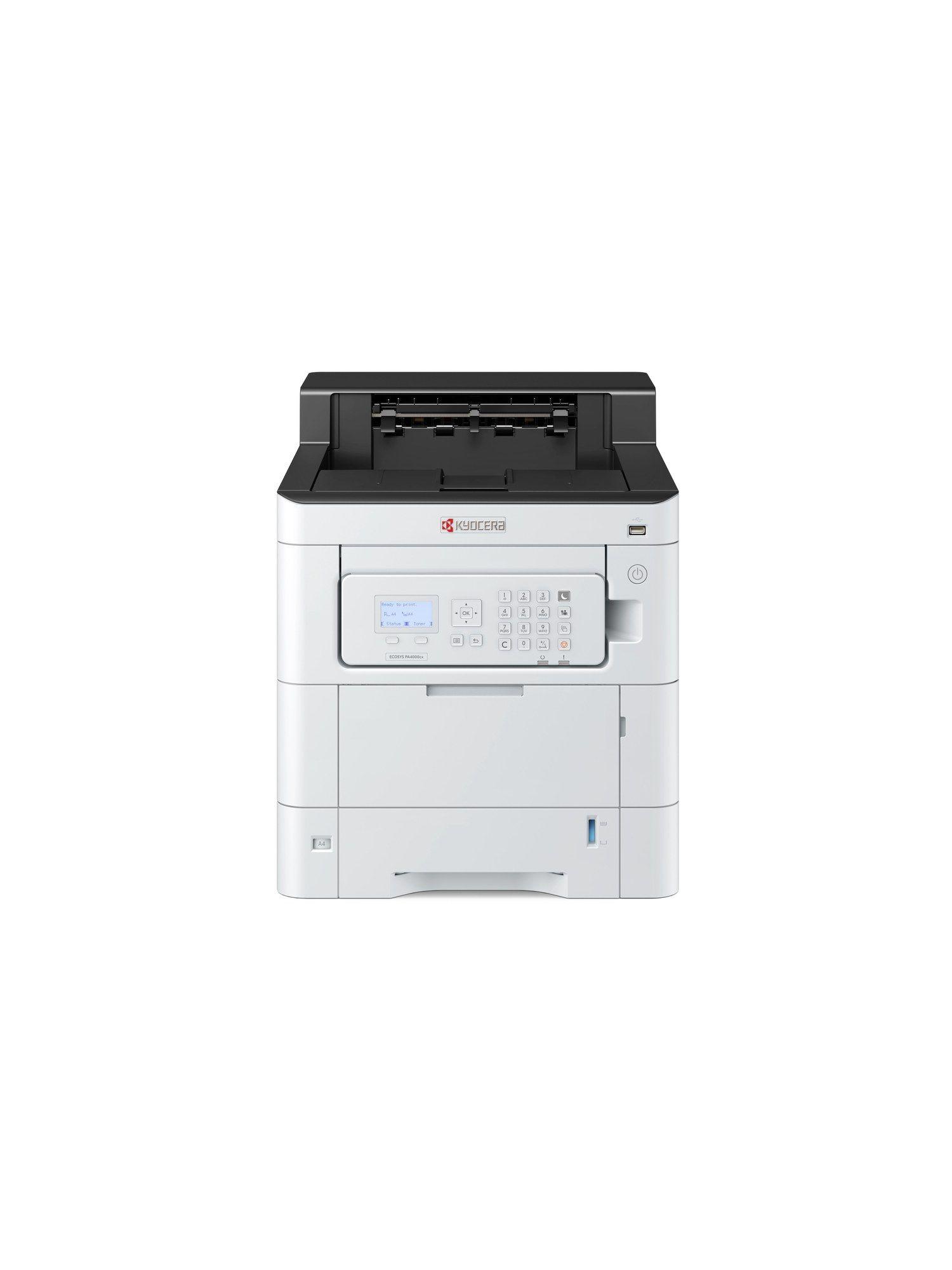 Impressora Laser a Cores KYOCERA ECOSYS PA4000cx (A4 - 650 folhas - Ethernet, LAN sem fios - Preto e Branco)