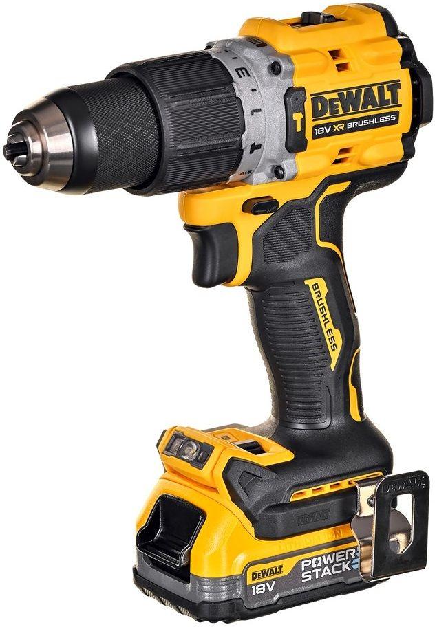 Berbequim Aparafusador com Percussão DEWALT DCD805E2T-QW (850 W - 18 V - Bateria - Amarelo/Preto), miniatura 2