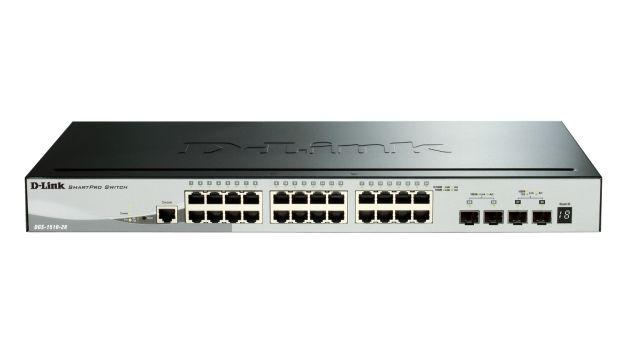 Switch D-LINK DGS-1510-52XMP/E (Gigabit Ethernet - 128 Gbit/s - L3 - Preto)