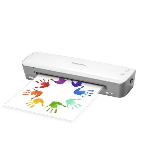 Plastificadora FELLOWES Ion A4 (Cinzento e Branco) — miniatura 2