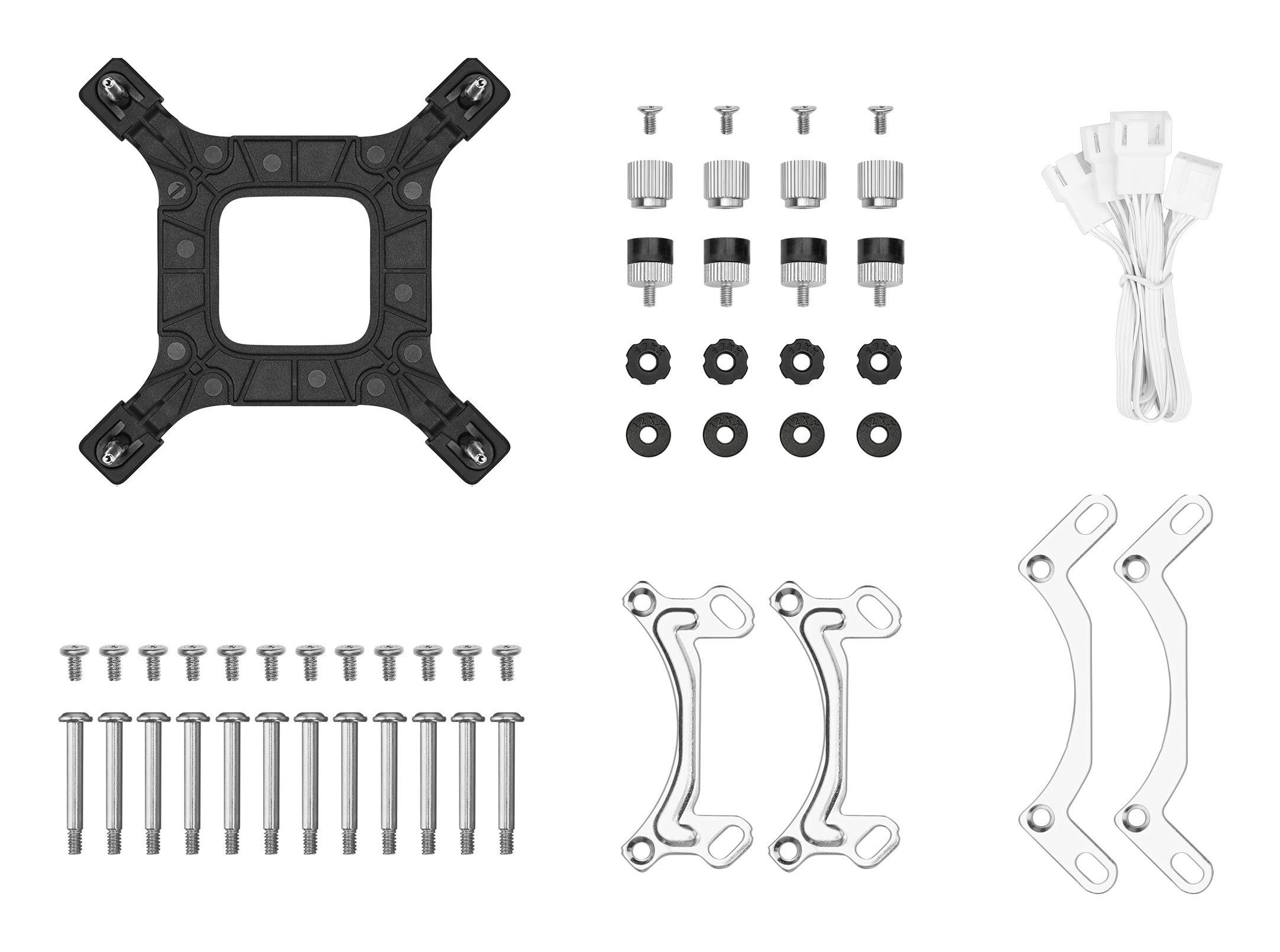 Refrigeração Líquida CPU DEEPCOOL LE360 WH V2 (12 cm - 2100 RPM - Multi - Branco) — miniatura 5