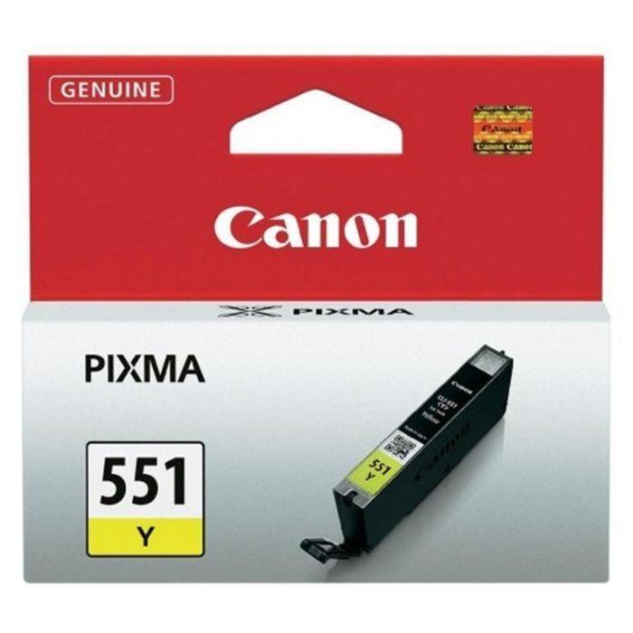 Tinteiro CANON CLI-551 Y (347 páginas - Canon PIXMA MG6350 - Amarelo) — miniatura 2