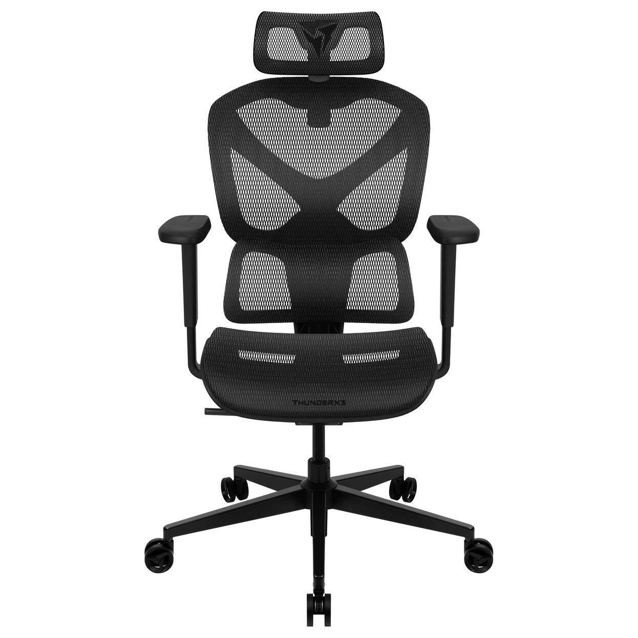 Cadeira Ergonómica THUNDERX3 YTC (125 kg - Até 78 cm em altura - Sincronizada - Preto), miniatura 2