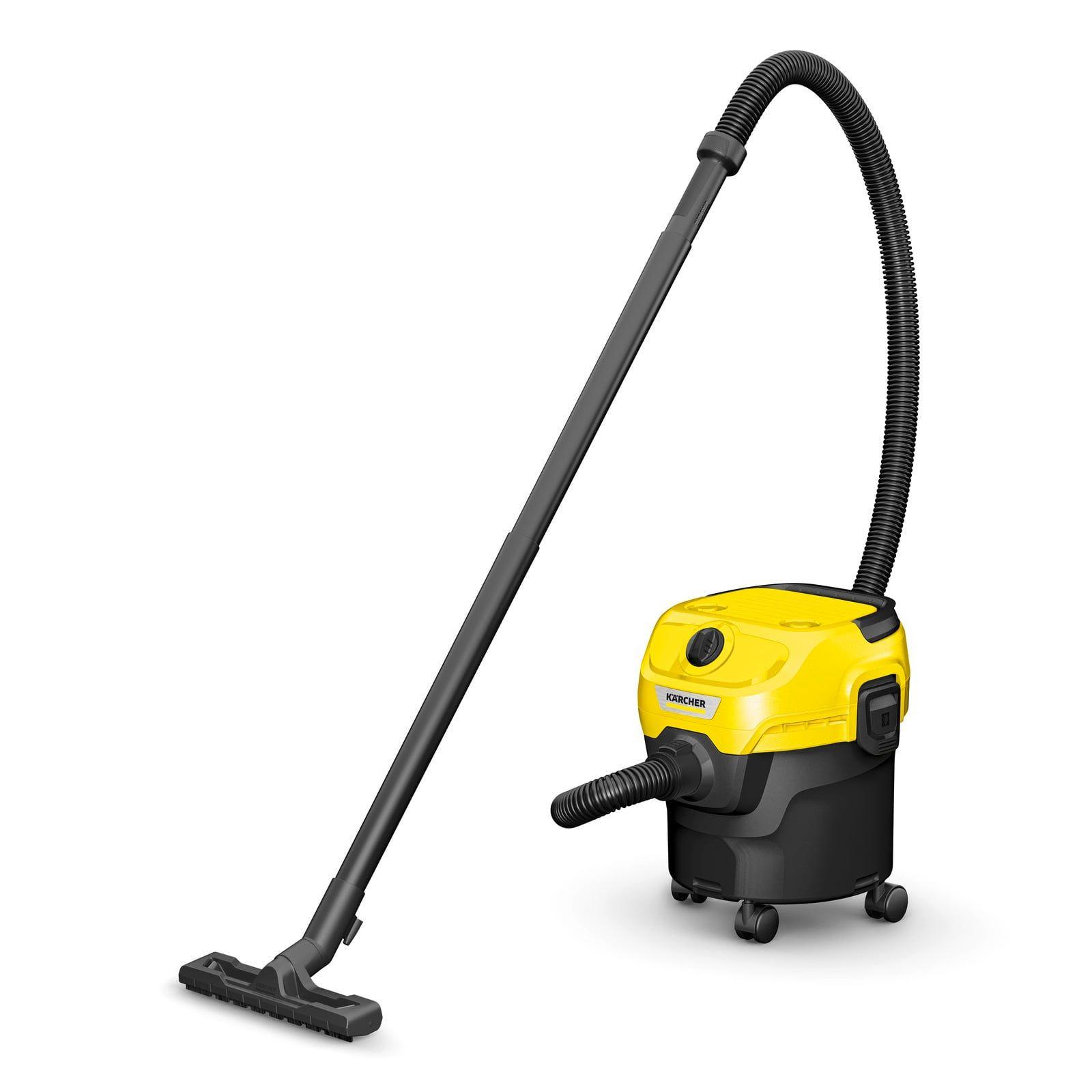Aspirador de Tambor KARCHER WD 1 Classic EU (Altura 37,8 cm - Preto)