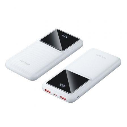 Powerbank VENTION FHKW0 (22,5 W - Micro-USB e USB-C - Branco)
