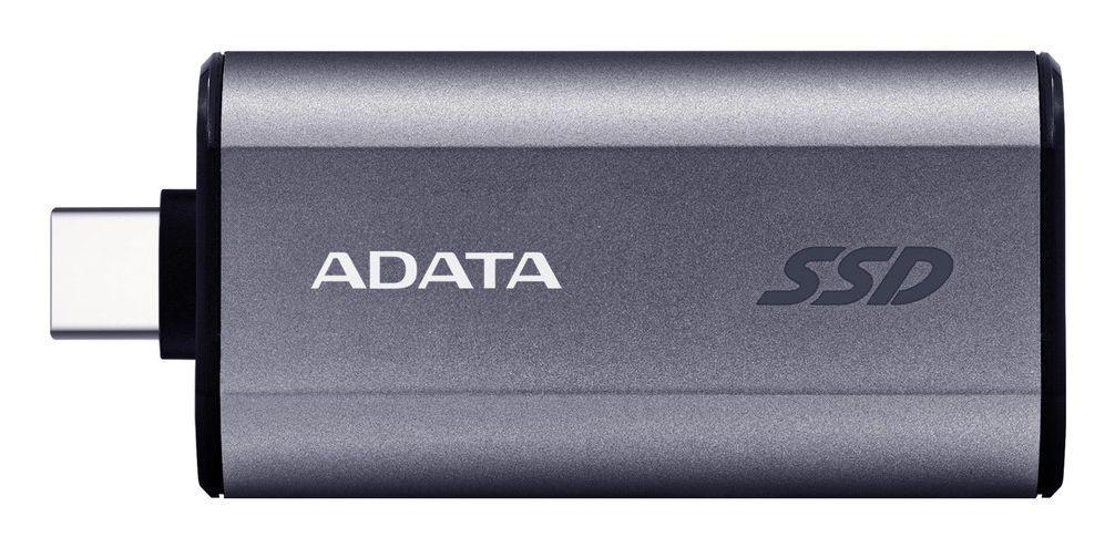 Disco SSD Externo ADATA SC750-500G-CCBK (500 GB - USB Type-C - USB-C - Cinzento) — miniatura 3