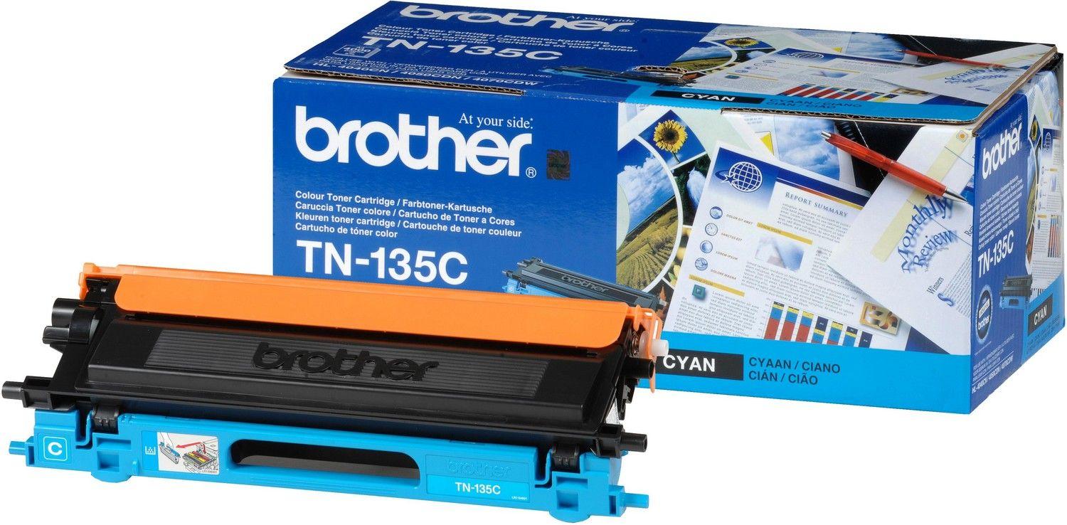 Toner BROTHER TN-135C (4000 páginas - Ciano), miniatura 4