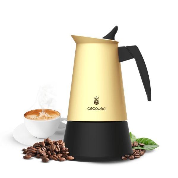 Cafeteira Italiana CECOTEC Piccolina 400 (Amarelo/Bege)
