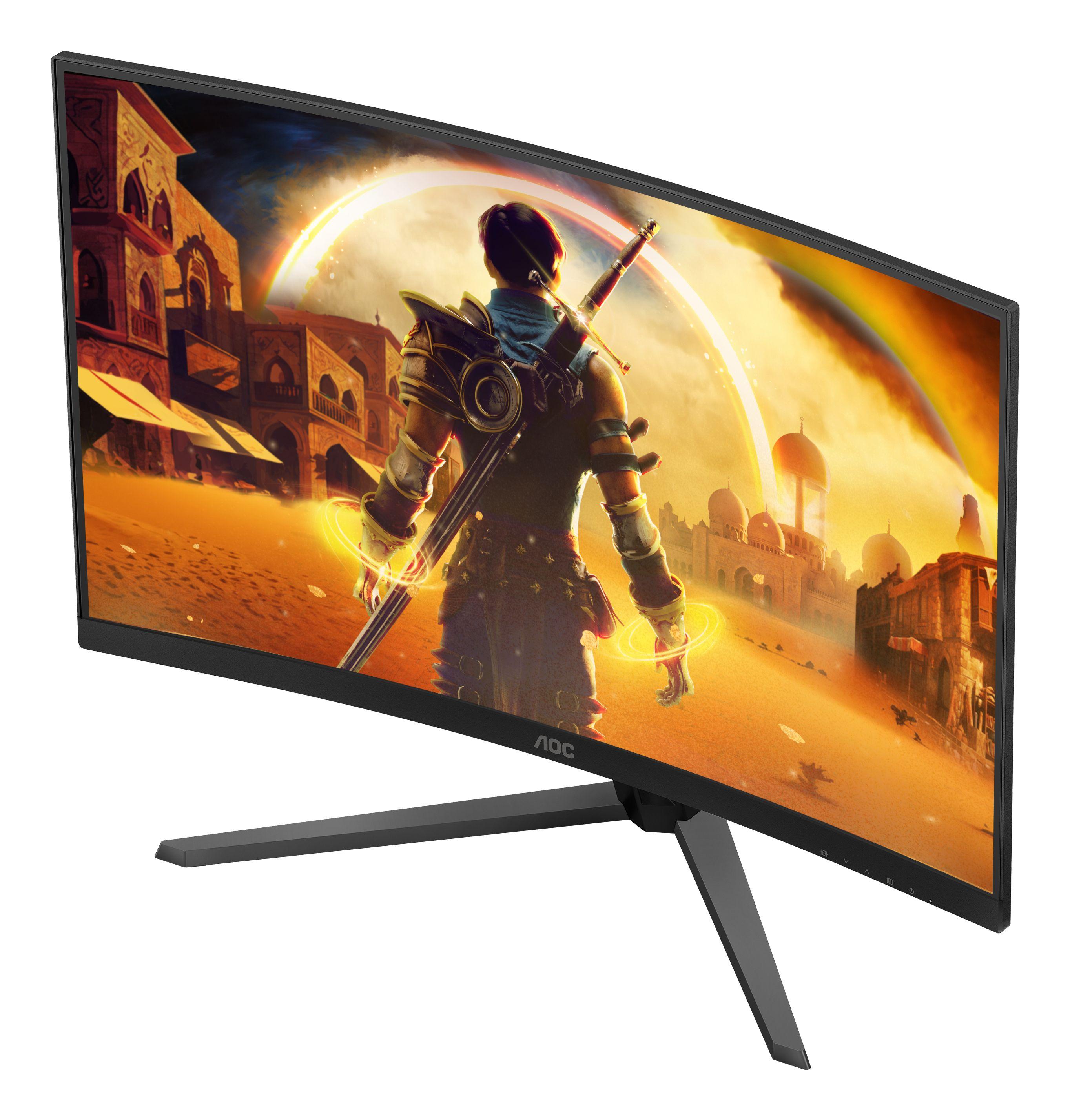 Monitor AOC C32G42ZE (31,5" - VA - 260 Hz - Preto/Vermelho) — miniatura 6