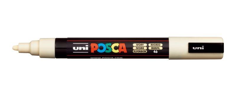 Marcador de Pintura POSCA PC-5M (Plástico - Marfim)