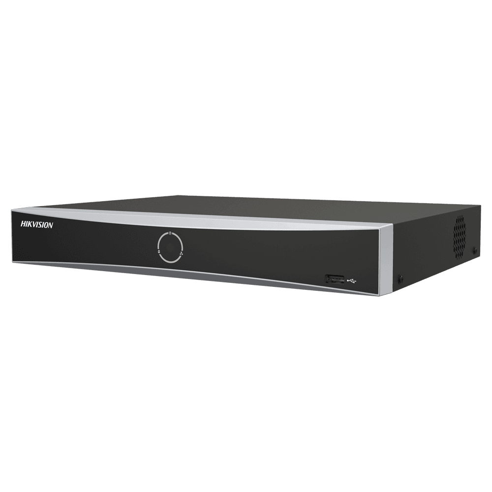 Gravador NVR HIKVISION DS-7608NXI-K1(D) (8 Canais - 4K - Preto)