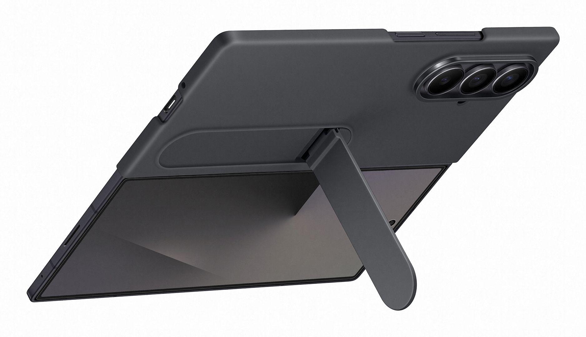 Capa de Silicone SAMSUNG Galaxy Z Fold7 (Silicone - Preto), miniatura 3