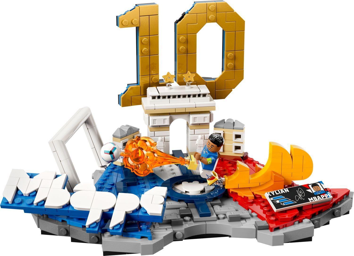 LEGO 43013 Editions Kylian Mbappé - Destaques do Futebol (10+ anos - 490 peças)