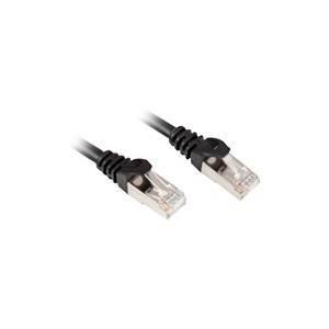 Cabo de Rede RJ45 SHARKOON Cat.6 S/FTP (1,5 m - Preto)