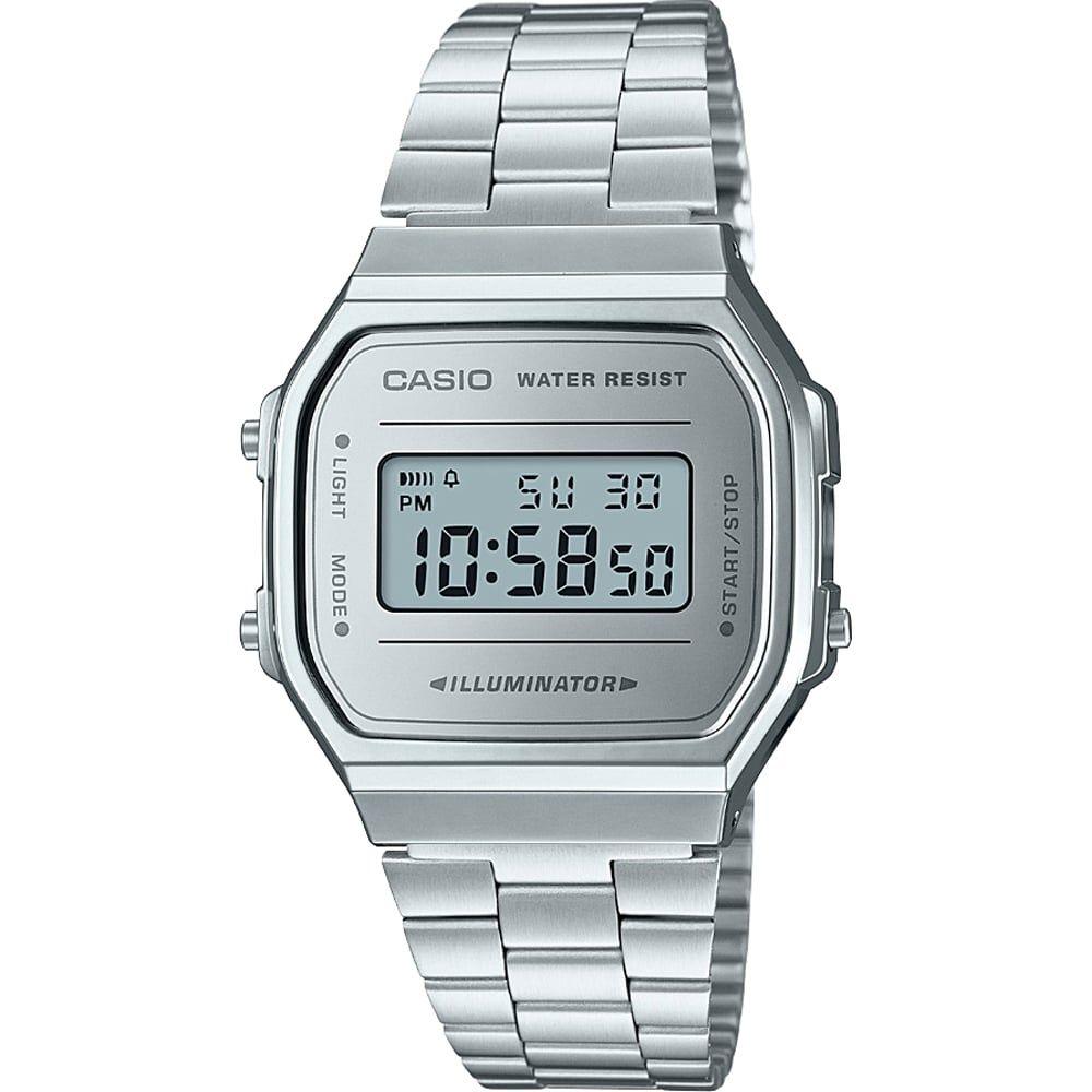Relógio Digital CASIO A168WEM-7EF (38,6 mm x 36,3 mm x 9,6 mm - Cinzento)