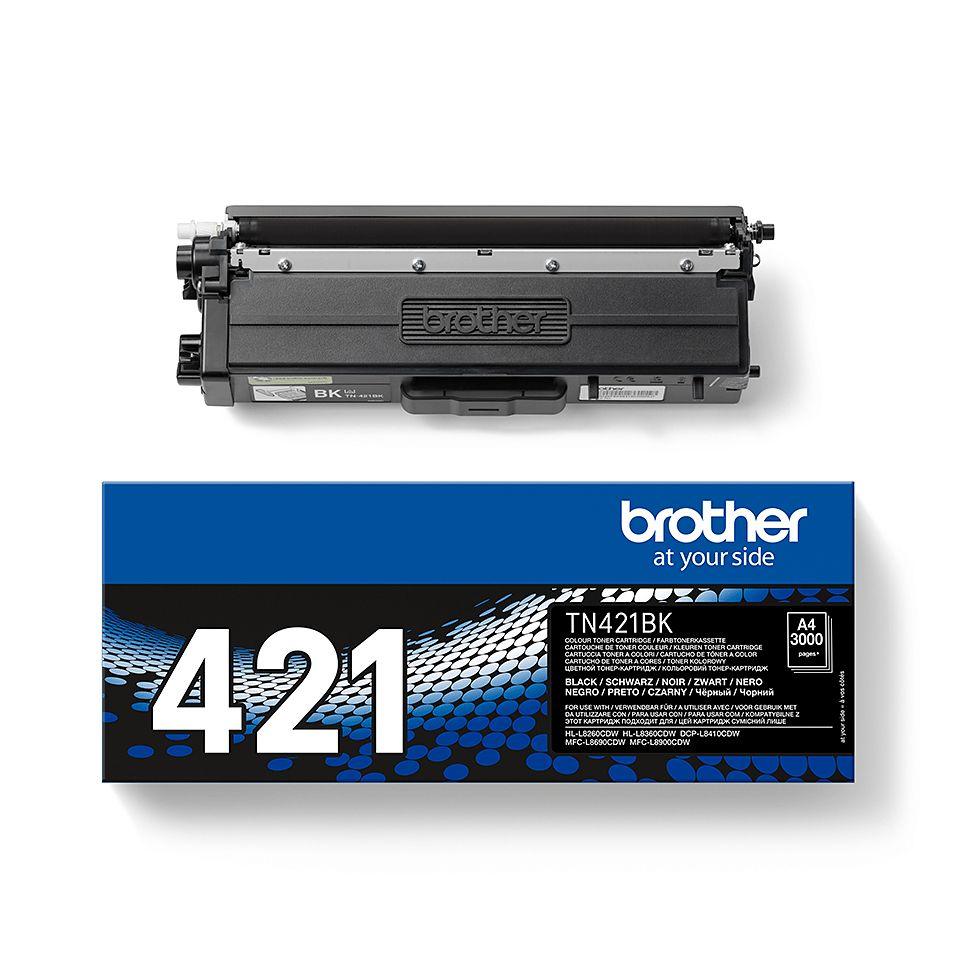 Toner BROTHER TN-421BK (3000 páginas - Preto) — miniatura 4